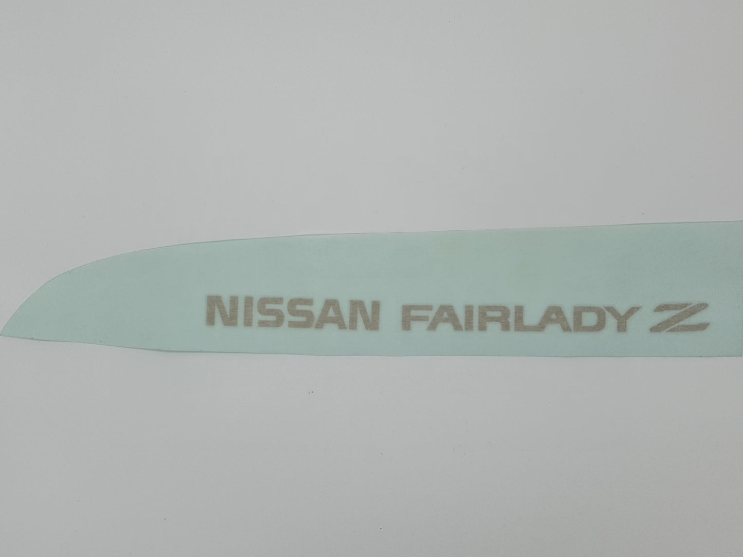 Nissan 300ZX Z32 - "Nissan Fairlady Z" Silver Tint Decal
