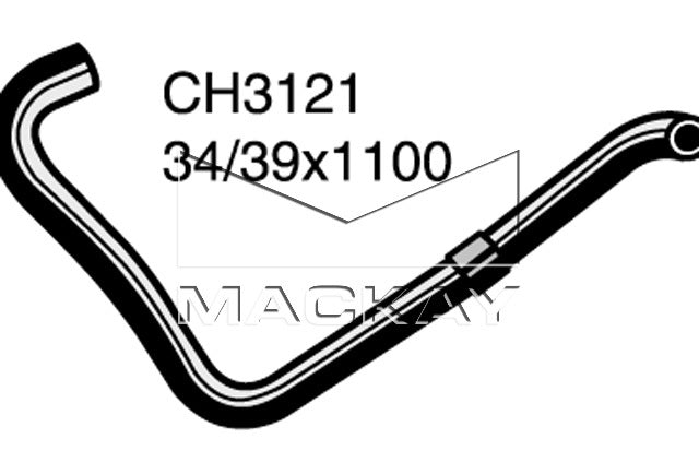 Lower Radiator Hose - Nissan 300ZX Z32