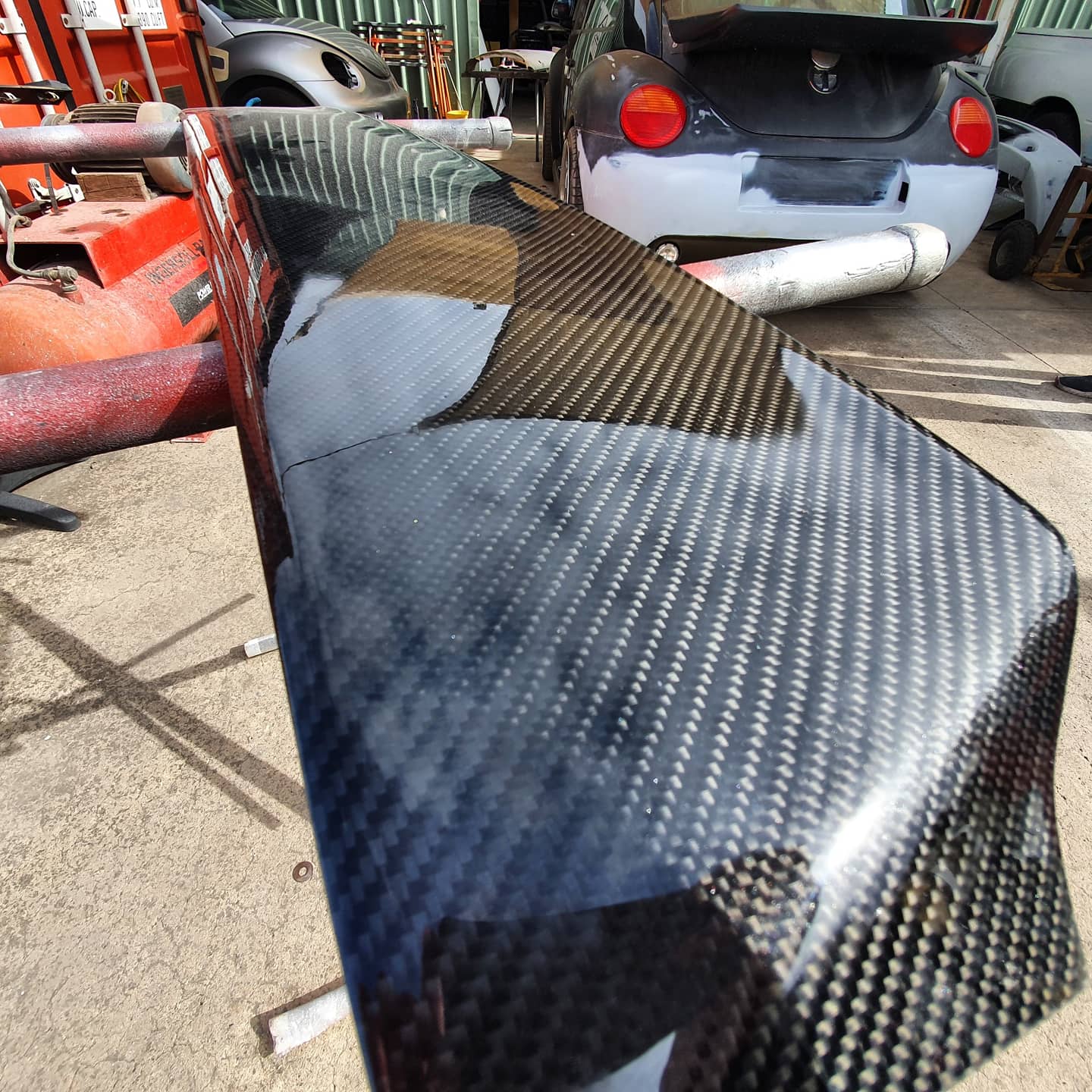 Z Garage Ver.1 Carbon Fiber Roof Spoiler - Nissan 300ZX Z32