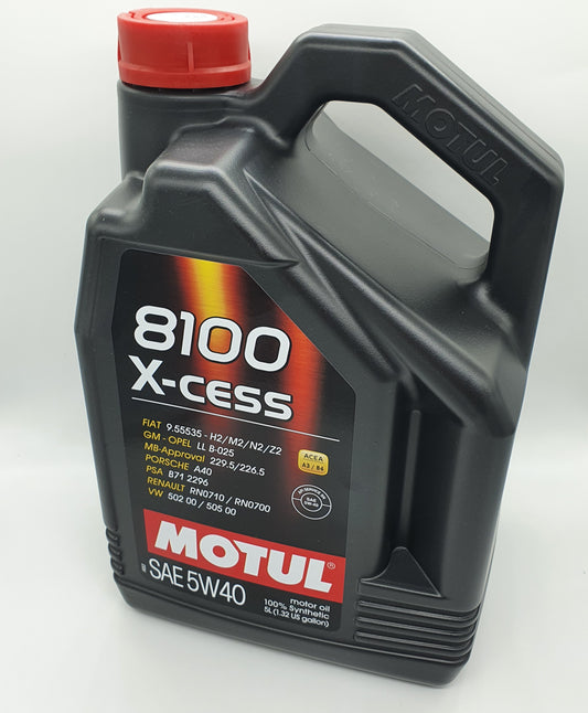 Motul 8100 X-Cess Gen 2 5W40 5L