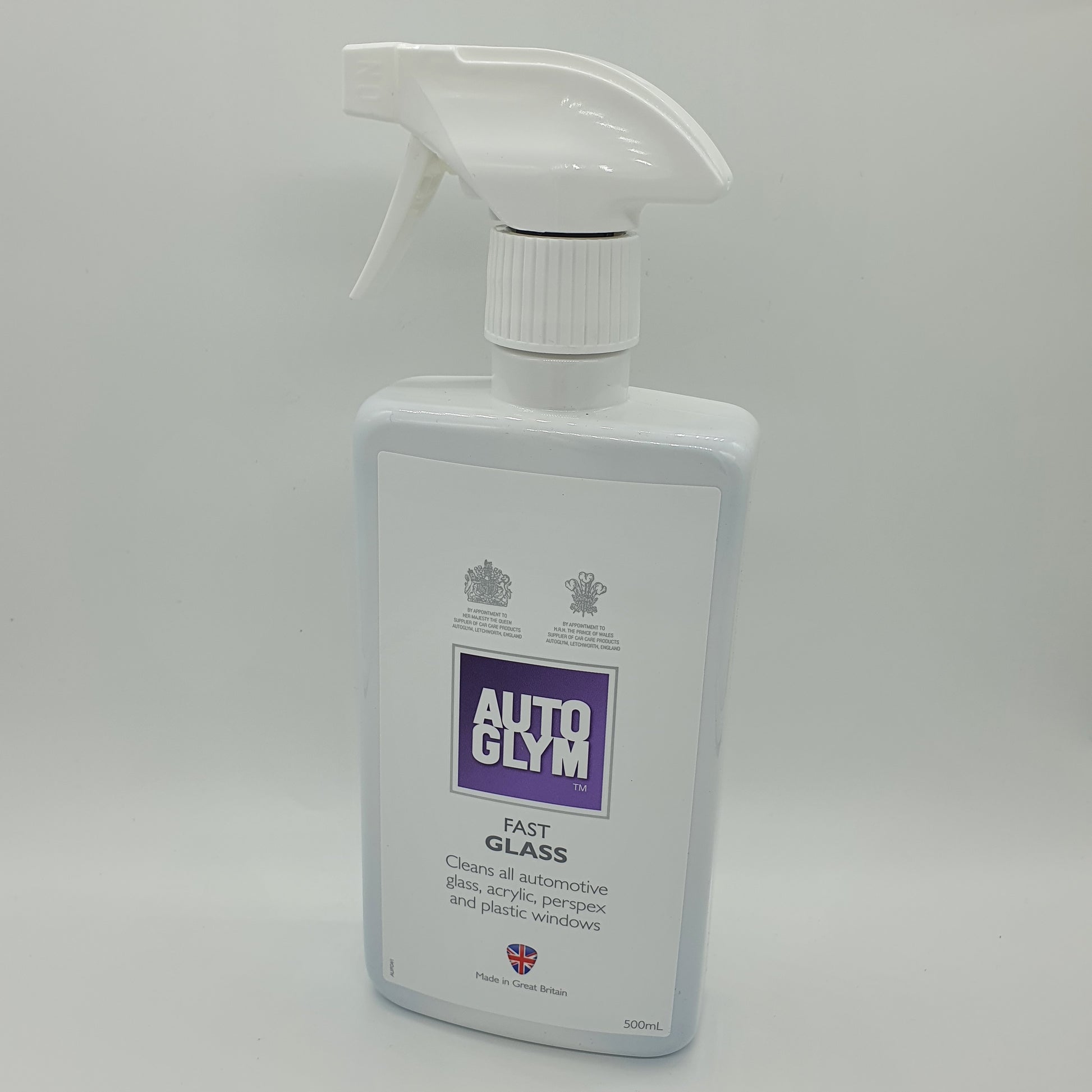 Autoglym Fast Glass 500ml Trigger Spray – Streak-Free Cleaner AGFG