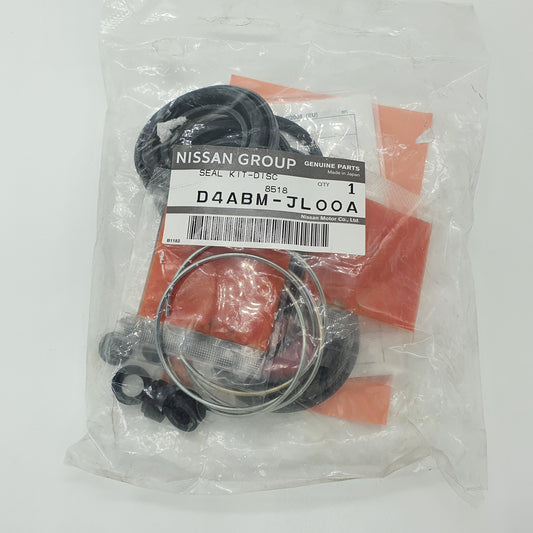 Nissan OEM Rear Caliper Rebuild Seal Kit, Sport Akebono Calipers - Nissan 370Z, 370GT V36 / Infiniti G37 Q50 Q60 Q70 M37 M56 FX50