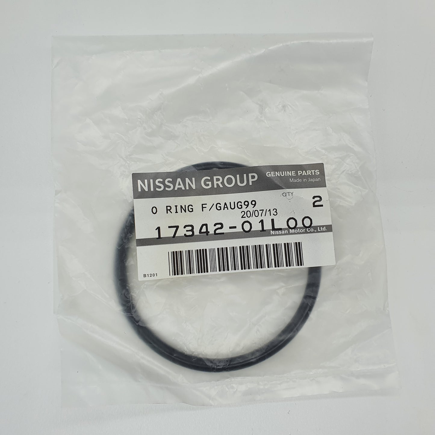 Nissan OEM Fuel Tank to Filler Neck Pipe O-Ring - Nissan 300ZX Z32