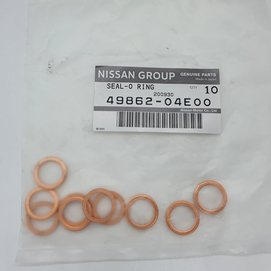 Nissan OEM Copper Crush Washer Gasket - Rack Hardlines - 90-96 Z32