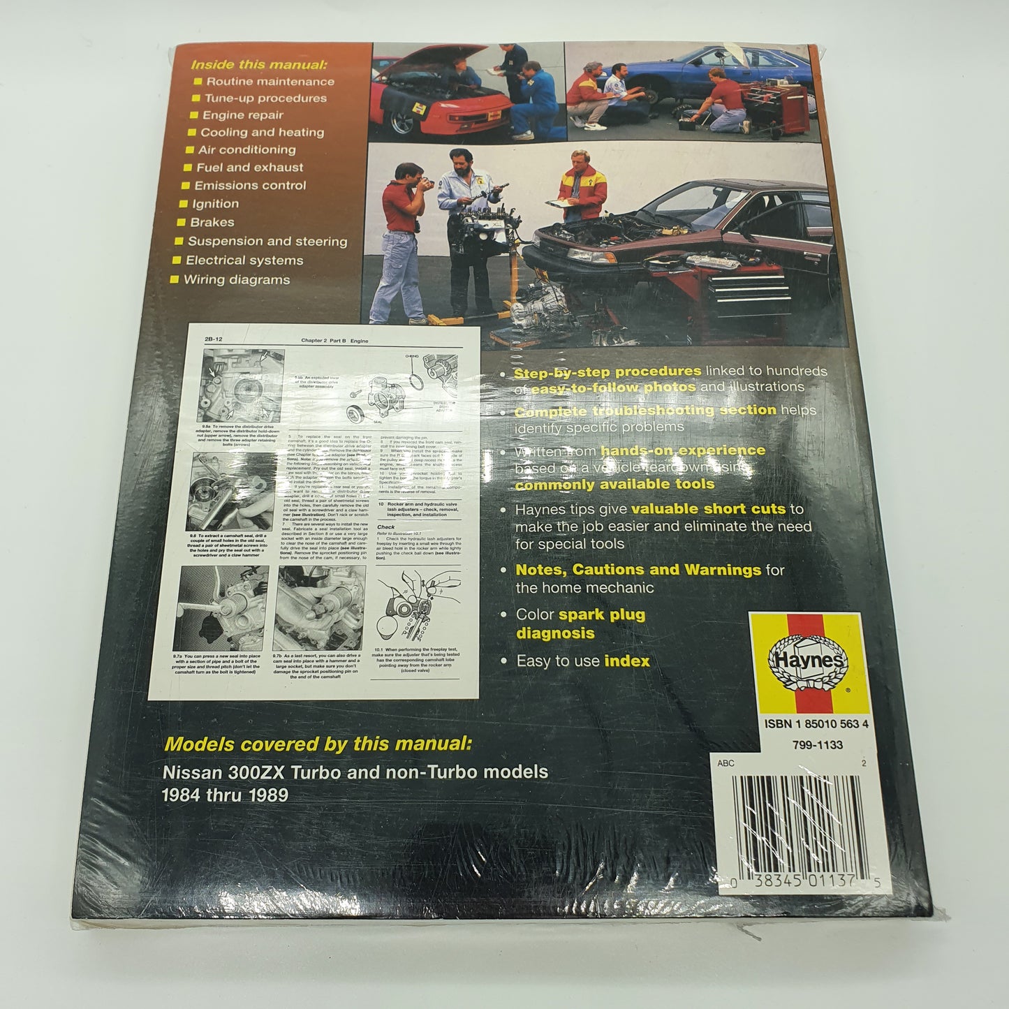 Haynes Workshop Manual - Nissan 300ZX Z31