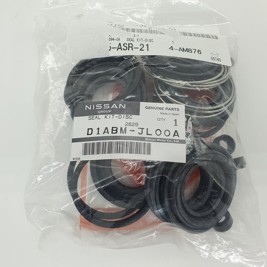 Nissan Front Caliper Rebuild Seal Kit, Sport Akebono Calipers - Nissan 370Z, 370GT V36 / Infiniti G37 Q50 Q60 Q70 M37 M56 FX50